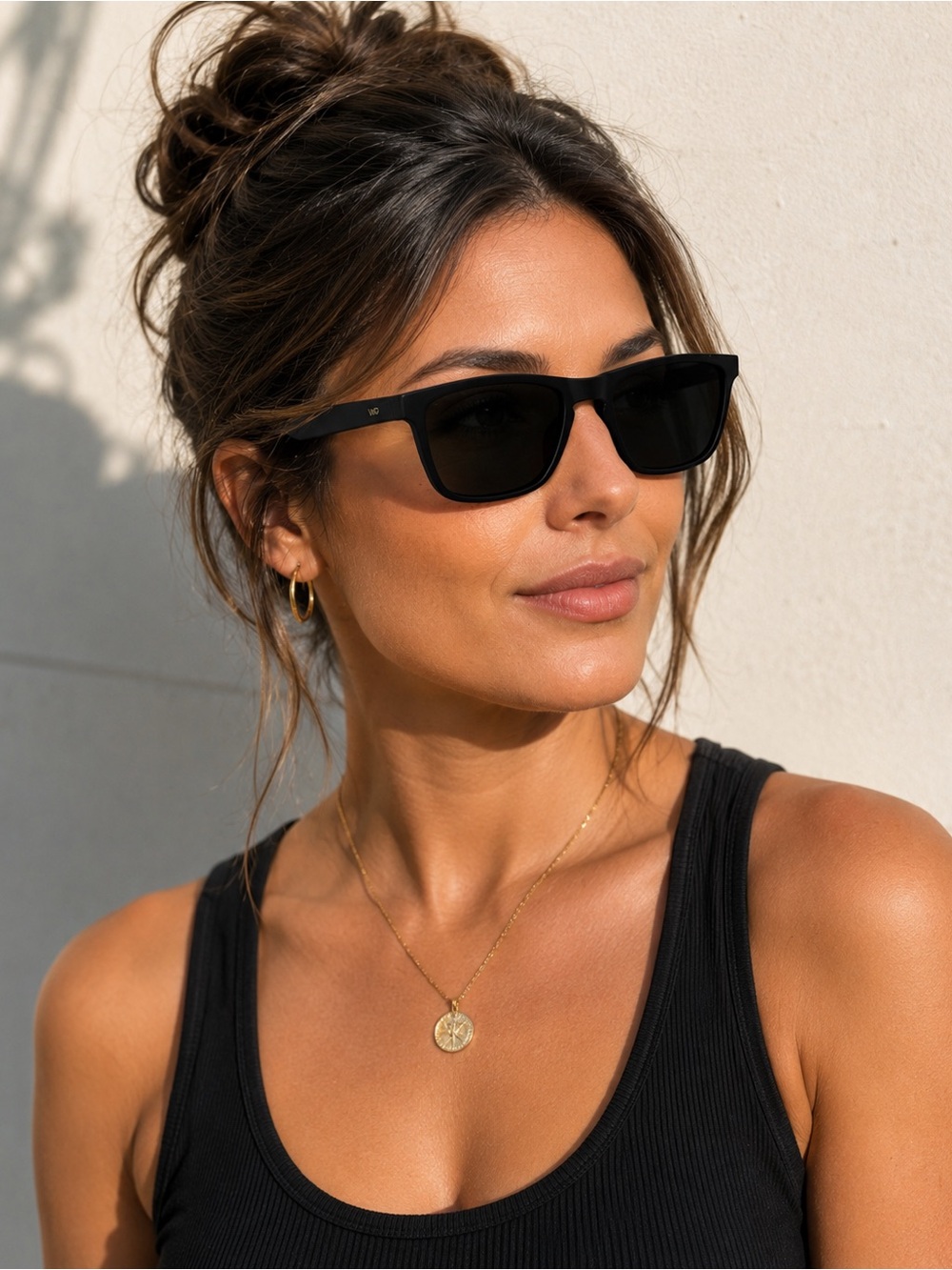 WMP Wear Me Pro Eyewear Lucas Sunglasses Matte Black Unisex